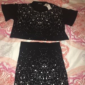 Fashion two piece set NEVER WORN! Price negotiable